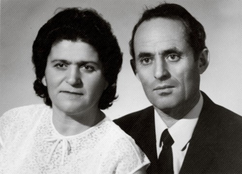 Родители: Нина Григорьевна и Ашот Григорьевич. 1975 г.