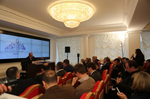 Пресс-конференция Президента НКР Бако Саакяна. Фото: Аревик Амирагян