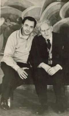 С Мартиросом Сарьяном, Ереван, 1963 г.