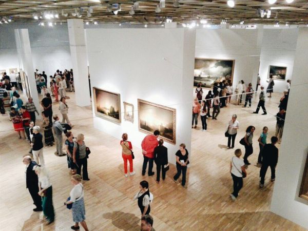 Выставка Айвазовского в Третьяковской галерее, 2016 г. Фото: Тамар Леви