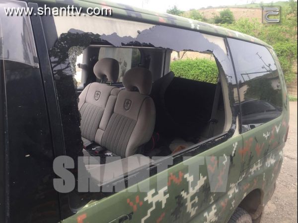 На  арцахо-азербайджанской границе подверглась обстрелу съемочная группа  телекомпании «Шант»