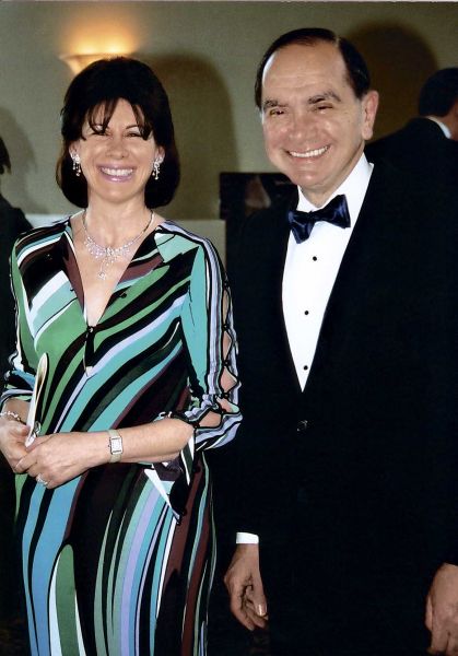 С женой Франсуазой