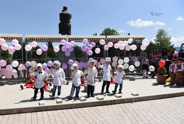 Международный день защиты детей в Степанакерте