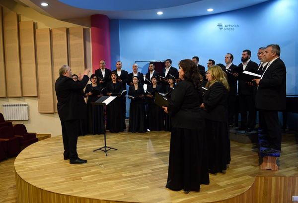 Камерный хор Армении выступил с концертом в Арцахе 