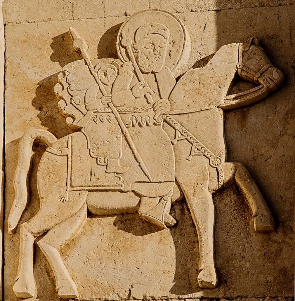 Որմնաքանդակ Ս. Թադեի վանքից, Մակու, VII դար