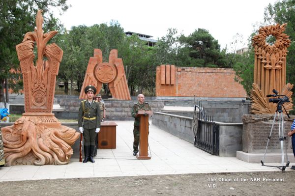 Торжественная церемония открытия  памятника «Возрожденный Талиш»