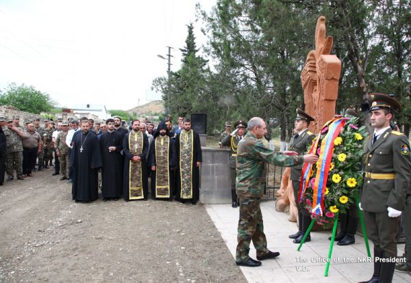Торжественная церемония открытия  памятника «Возрожденный Талиш»
