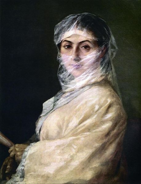 И.К. Айвазовский. "Портрет жены художника Анны Бурназян". 1882 г.