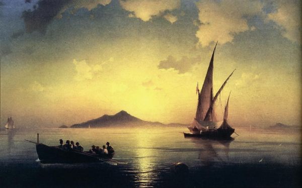 И.К. Айвазовский. "Неаполитанский залив". 1841 г.