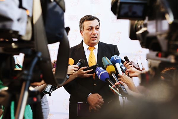 Министр культуры РА Армен Амирян отвечает на вопросы журналистов