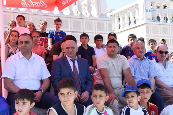 В Степанакерте стартовал футбольный турнир «Кожаный мяч -2018»