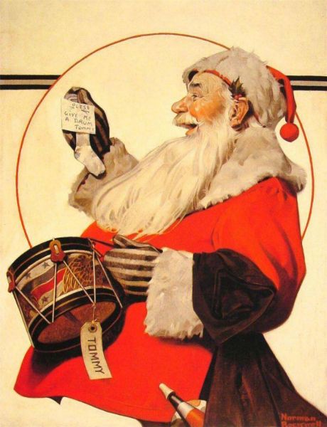 Рождественские открытки Нормана Рокуэлла